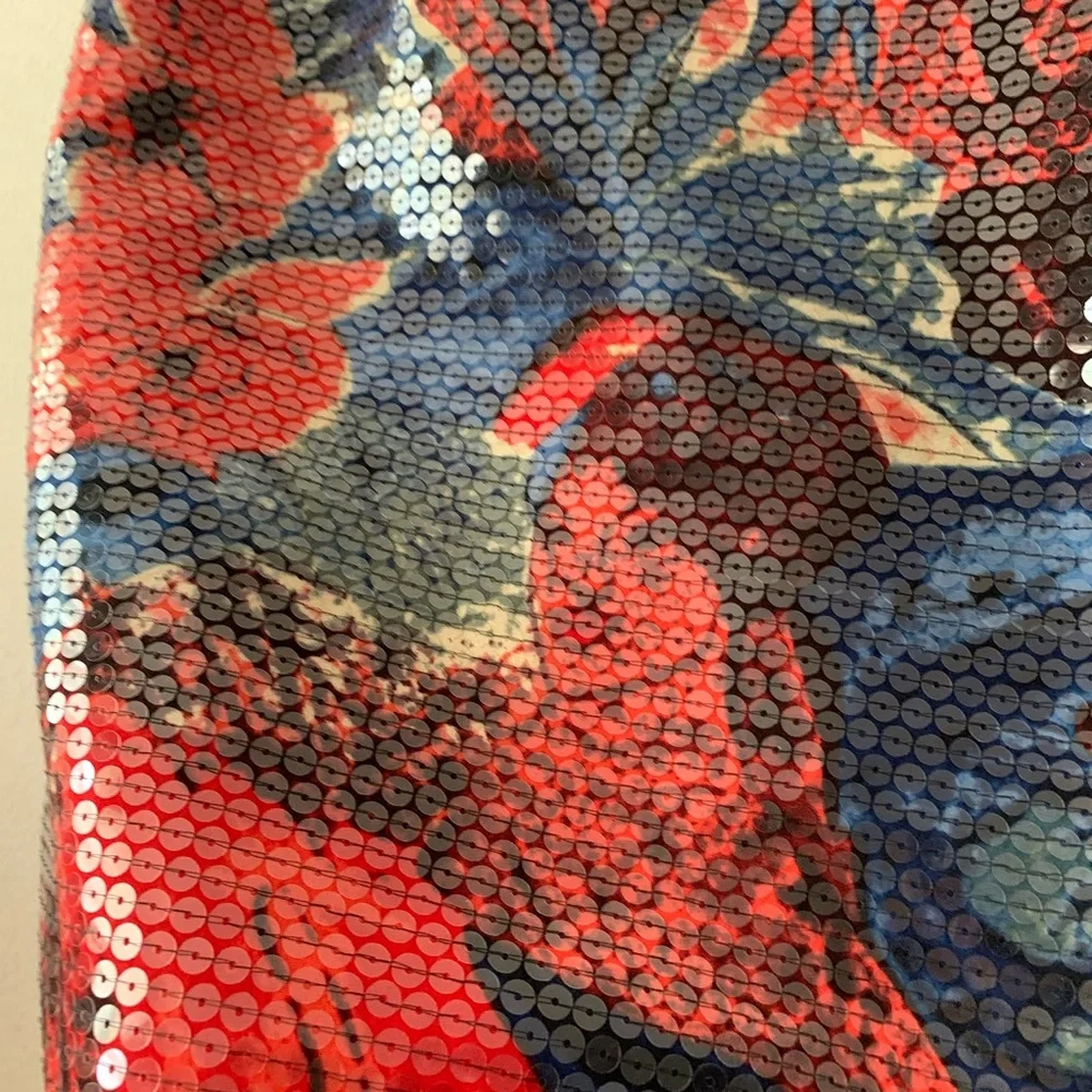 Anthropologie sequin pencil skirt